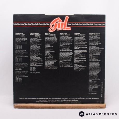 Girl - Sheer Greed - LP Vinyl Record - VG+/VG+