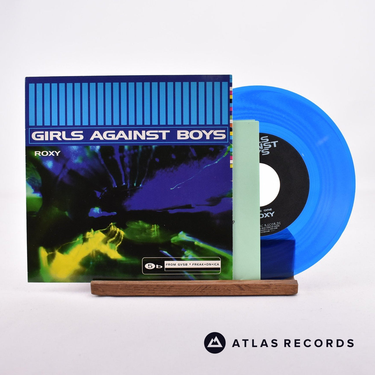 Girls Against Boys Roxy 7" Vinyl Record - Front Cover & Record