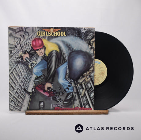 Girlschool Demolition LP Vinyl Record - Front Cover & Record