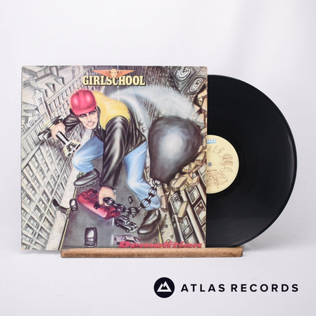 Girlschool Demolition LP Vinyl Record - Front Cover & Record
