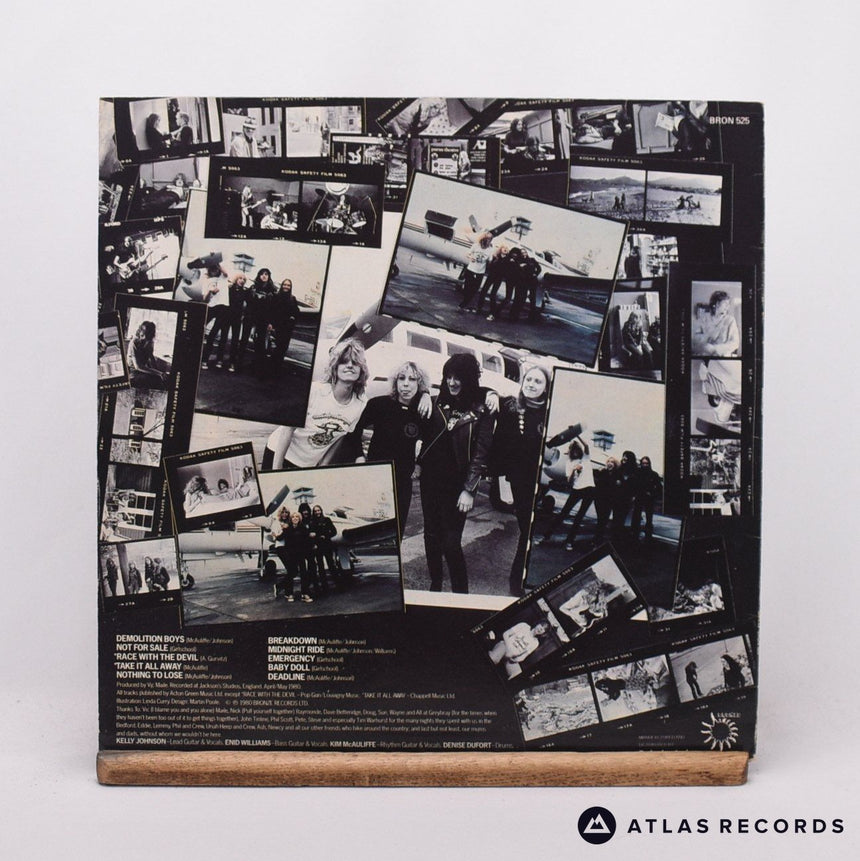 Girlschool - Demolition - Reissue LP Vinyl Record - EX/VG+