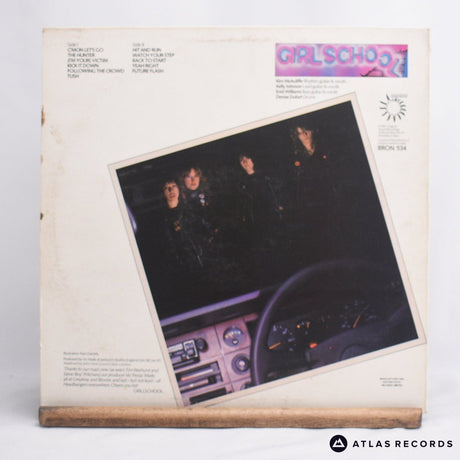 Girlschool - Hit And Run - LP Vinyl Record - VG+/VG+