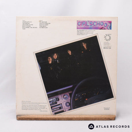 Girlschool - Hit And Run - First Uk Press LP Vinyl Record - VG+/EX