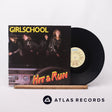 Girlschool Hit & Run 10" Vinyl Record - Front Cover & Record
