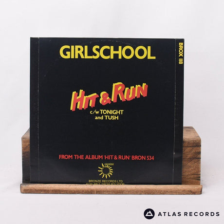 Girlschool - Hit & Run - 10" Vinyl Record - VG+/EX