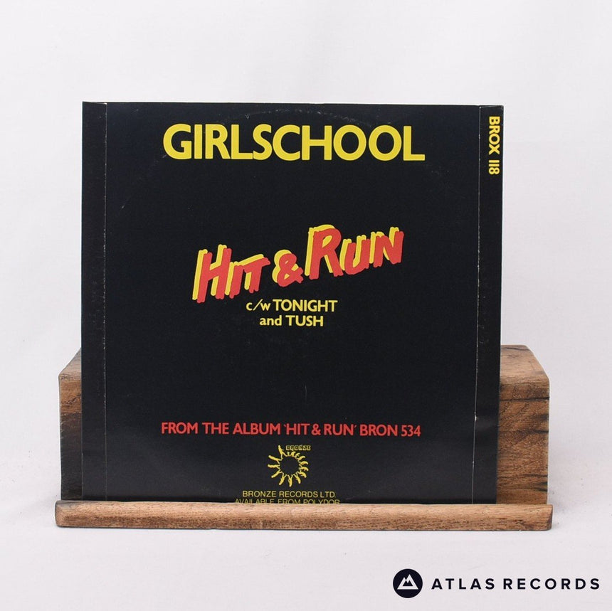 Girlschool - Hit & Run - 10" Vinyl Record - VG+/EX