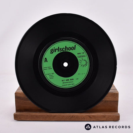 Girlschool - Hit & Run - 7" Vinyl Record - VG+/EX