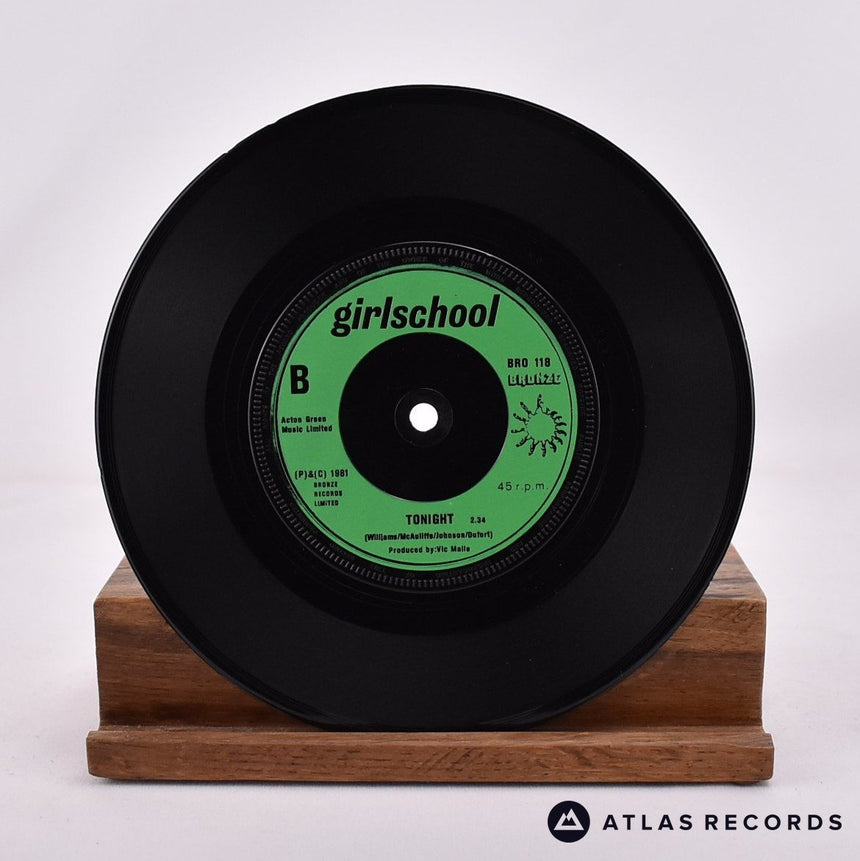 Girlschool - Hit & Run - 7" Vinyl Record - VG+/EX