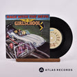 Girlschool Race With The Devil 7" Vinyl Record - Front Cover & Record