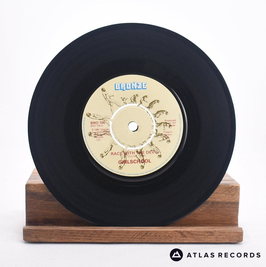 Girlschool - Race With The Devil - 7" Vinyl Record - VG+/EX