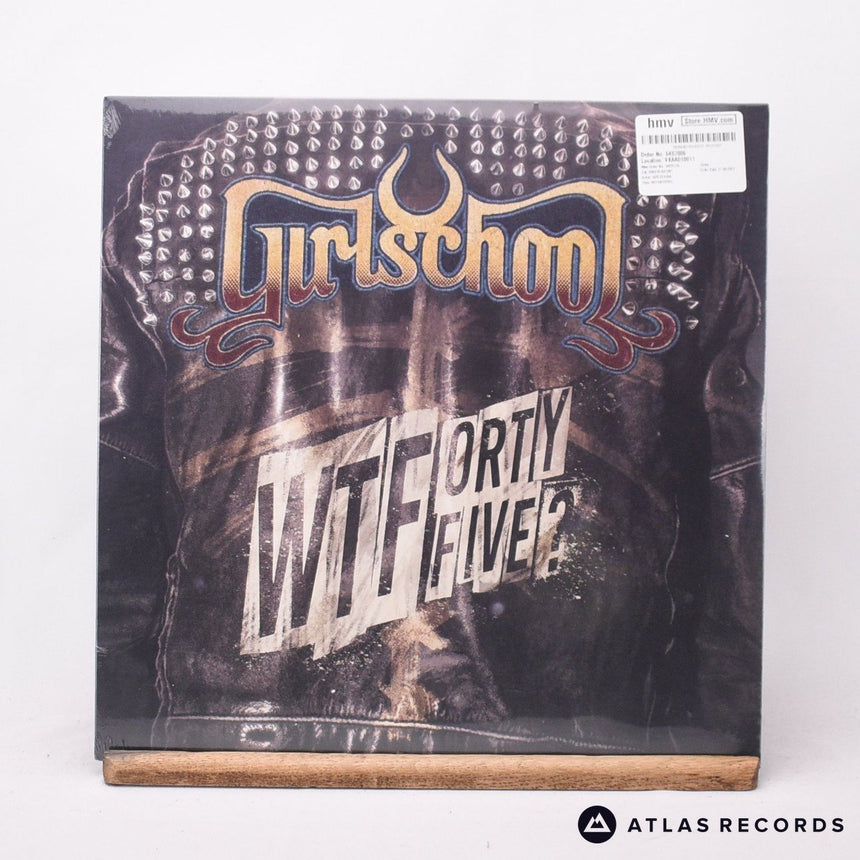 Girlschool WTFortyFive? LP Vinyl Record - Front Cover & Record