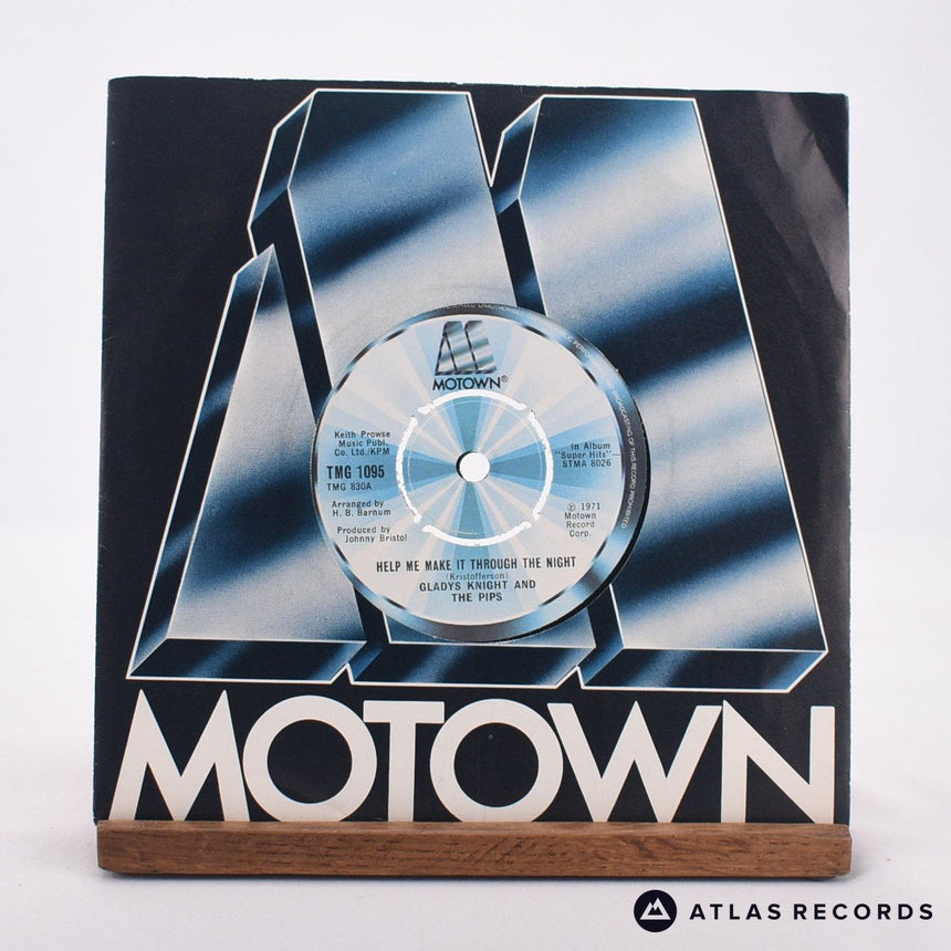 Gladys Knight And The Pips Help Me Make It Through The Night 7" Vinyl Record - In Sleeve