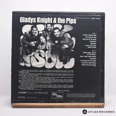 Gladys Knight And The Pips - Silk N' Soul - A-1 B-1 LP Vinyl Record - EX/EX