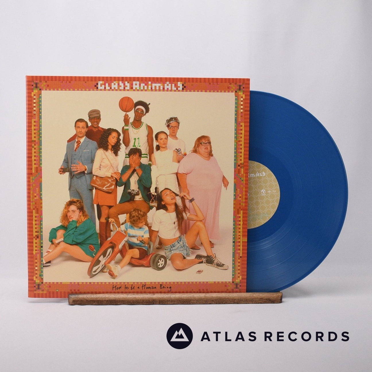 Glass Animals How To Be A Human Being LP Vinyl Record - Front Cover & Record