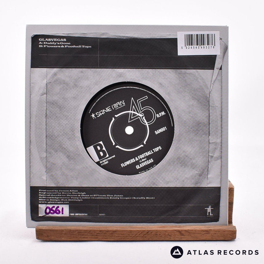 Glasvegas - Daddy's Gone - Limited Edition Numbered 7" Vinyl Record - NM/NM