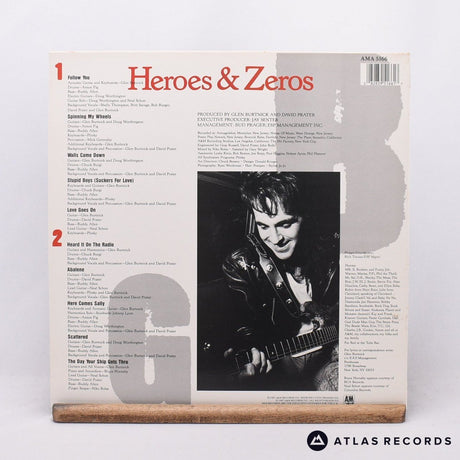 Glen Burtnick - Heroes & Zeros - LP Vinyl Record - EX/EX