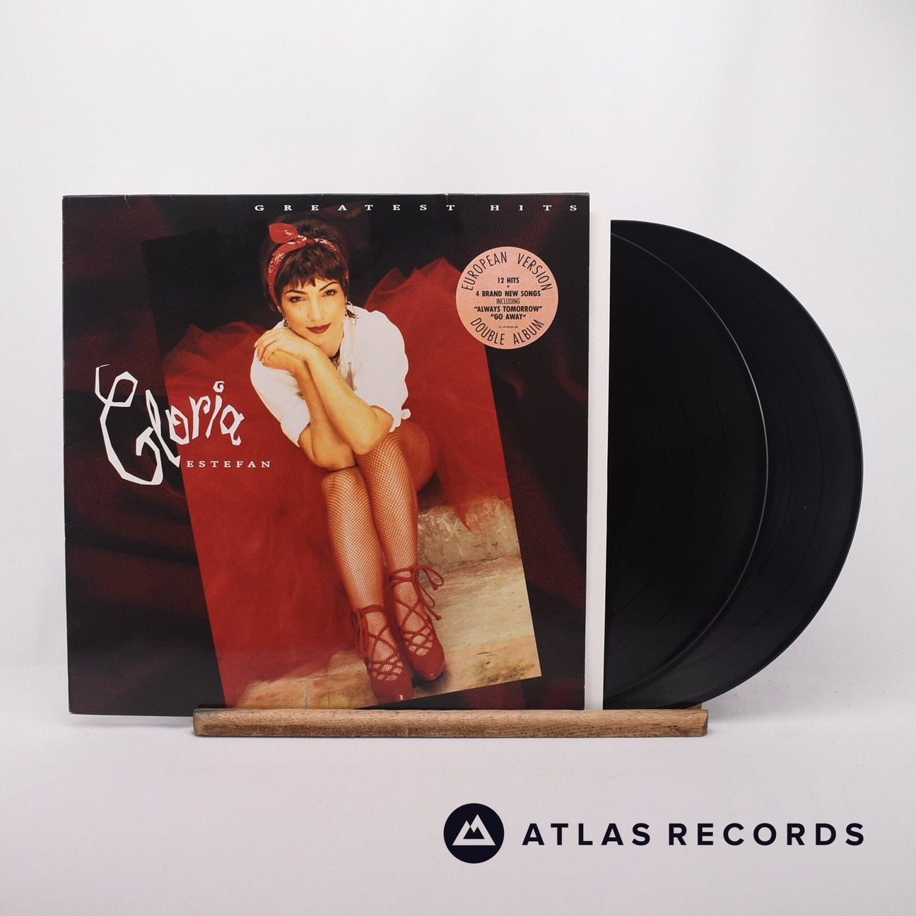 Gloria Estefan Greatest Hits 2 x LP Vinyl Record - Front Cover & Record