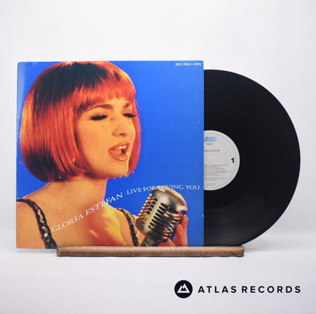 Gloria Estefan Live For Loving You 12" Vinyl Record - Front Cover & Record