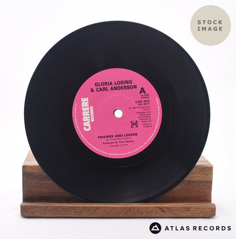 Gloria Loring Friends & Lovers 7" Vinyl Record - Record A Side