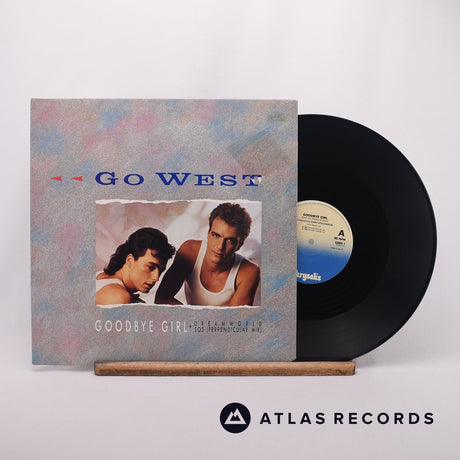 Go West Goodbye Girl 12" Vinyl Record - Front Cover & Record