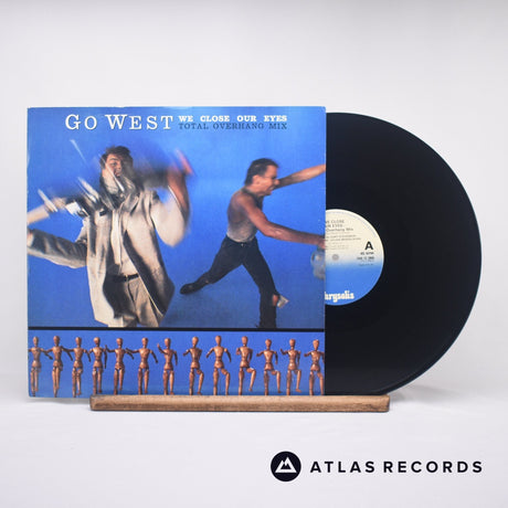 Go West We Close Our Eyes 12" Vinyl Record - Front Cover & Record