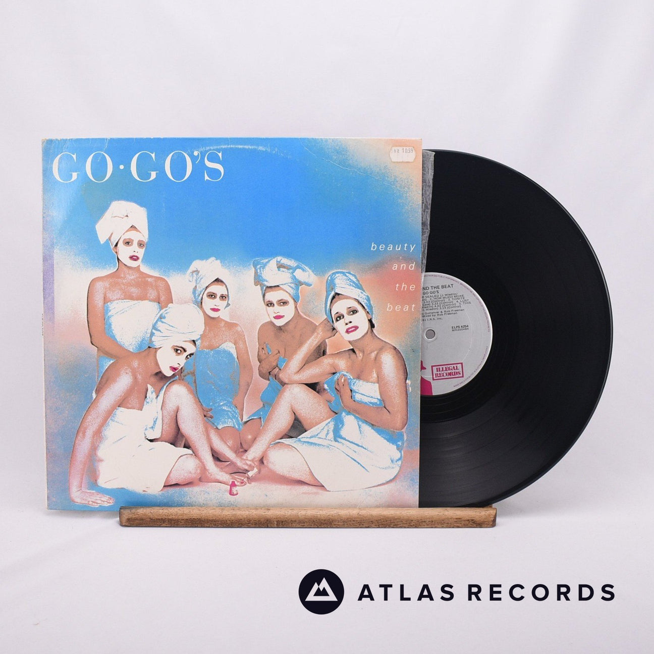Go-Go's Beauty And The Beat LP Vinyl Record - Front Cover & Record