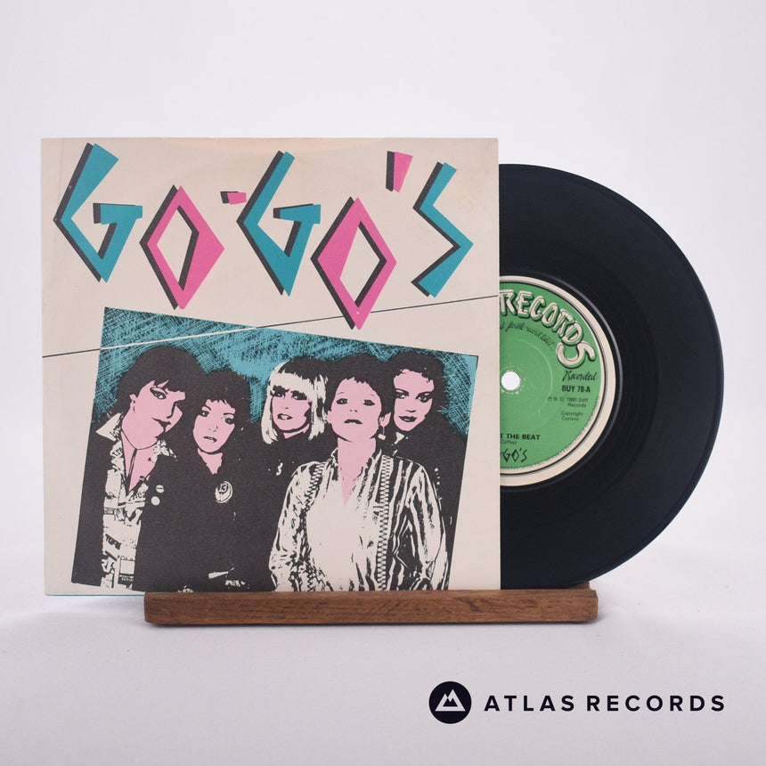 Go-Go's We Got The Beat 7" Vinyl Record - Front Cover & Record