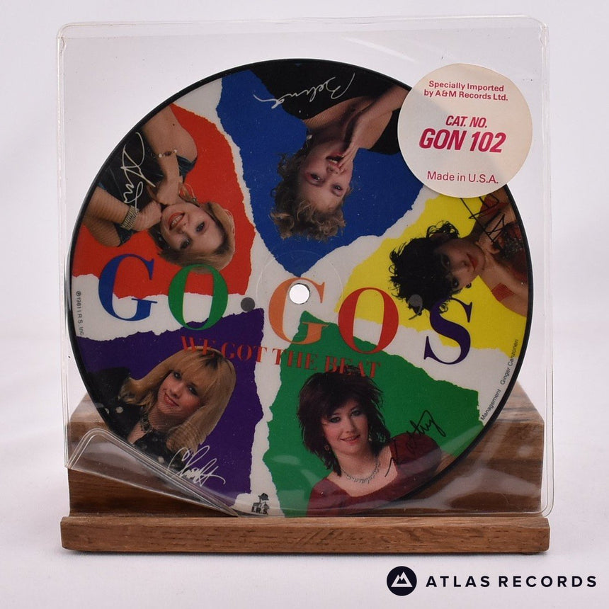 Go-Go's We Got The Beat 7" Vinyl Record - Front Cover & Record