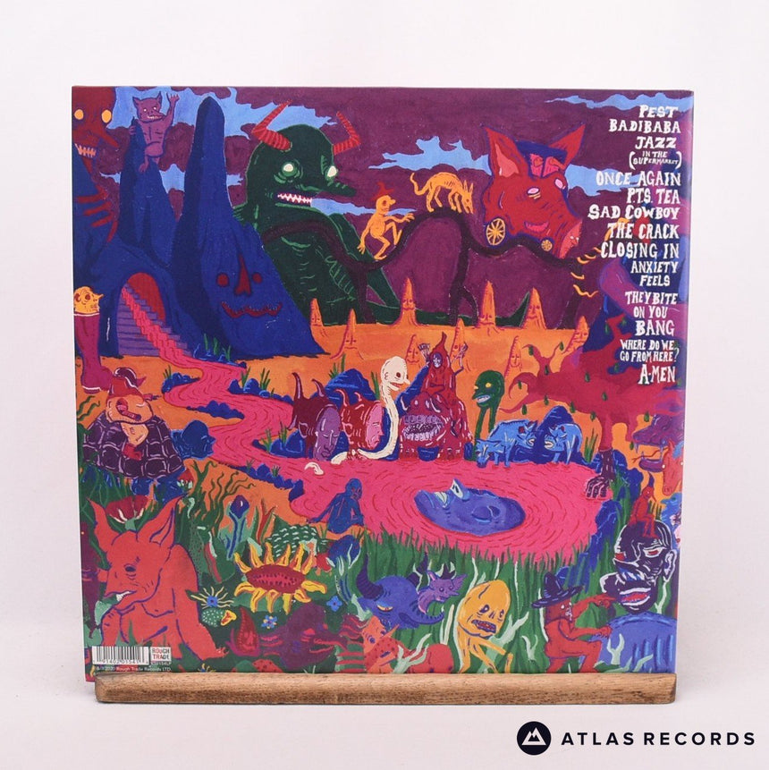 Goat Girl - On All Fours - Pink Transparent 2 x LP Vinyl Record - NM/NM