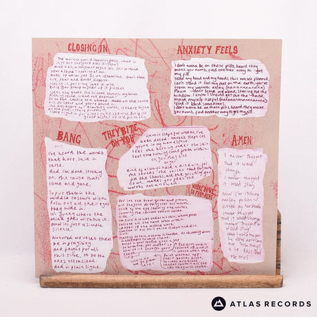Goat Girl - On All Fours - Pink Transparent 2 x LP Vinyl Record - NM/NM
