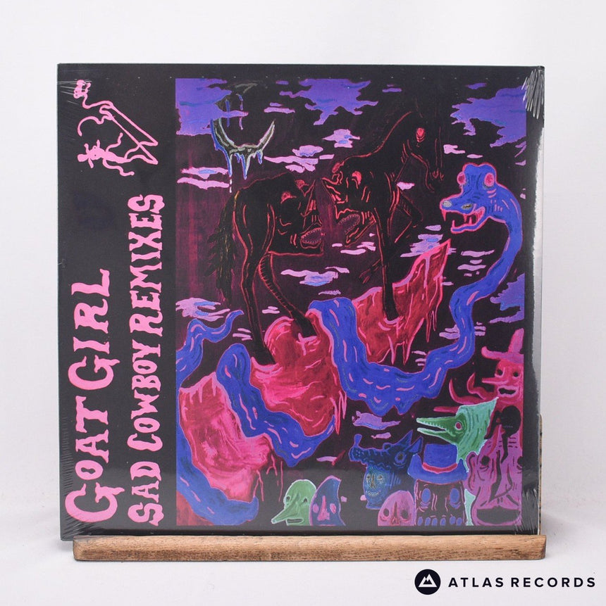 Goat Girl Sad Cowboy 12" Vinyl Record - Front Cover & Record