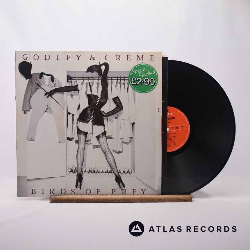 Godley & Creme Birds Of Prey LP Vinyl Record - Front Cover & Record