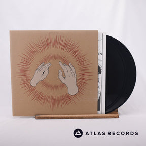 Godspeed You Black Emperor! Lift Your Skinny Fists Like Antennas To Heaven Double LP Vinyl Record - Front Cover & Record