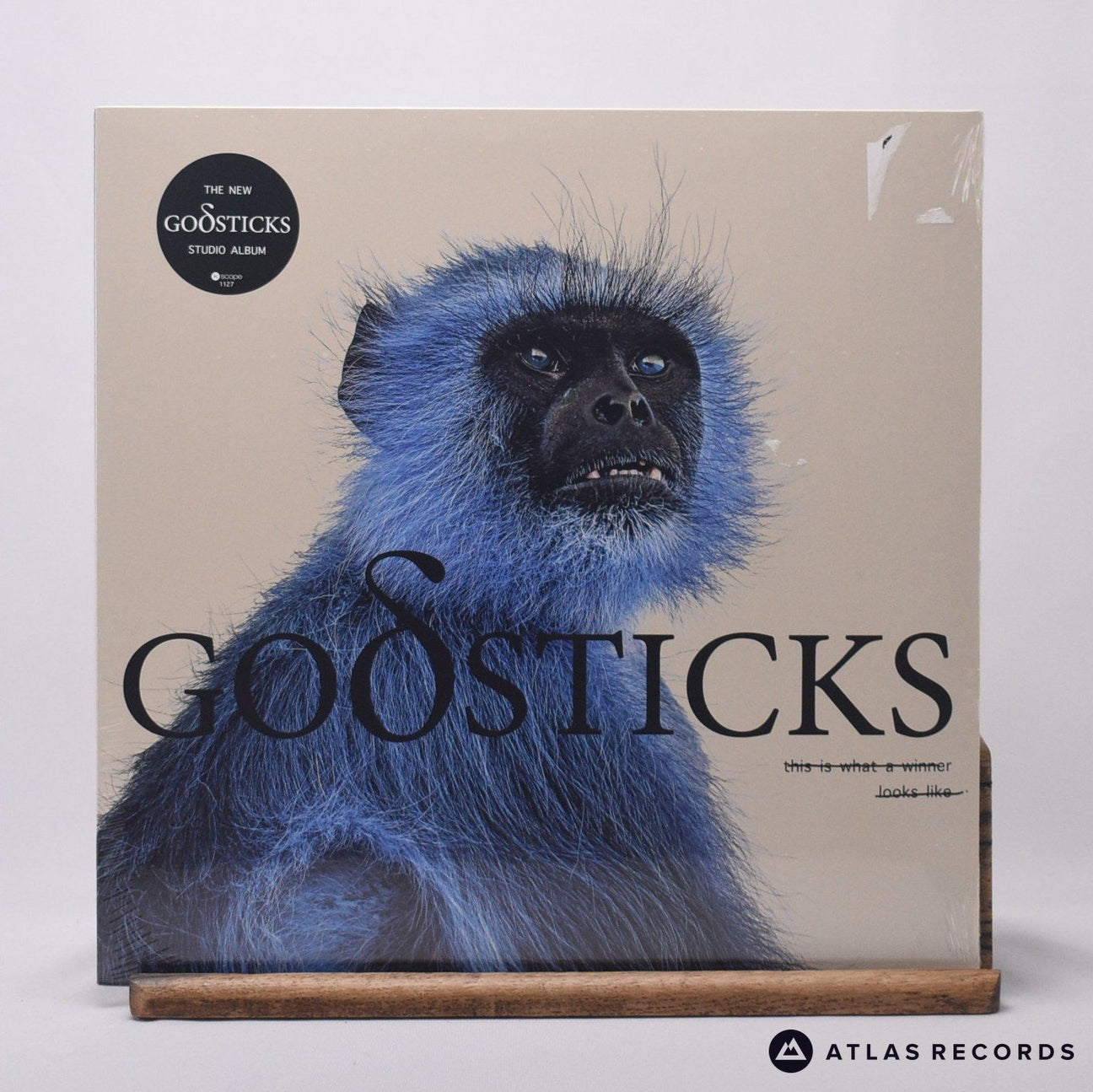 Godsticks This Is What A Winner Looks Like LP Vinyl Record - Front Cover & Record