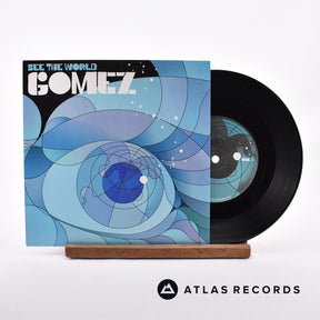 Gomez See The World 7" Vinyl Record - Front Cover & Record