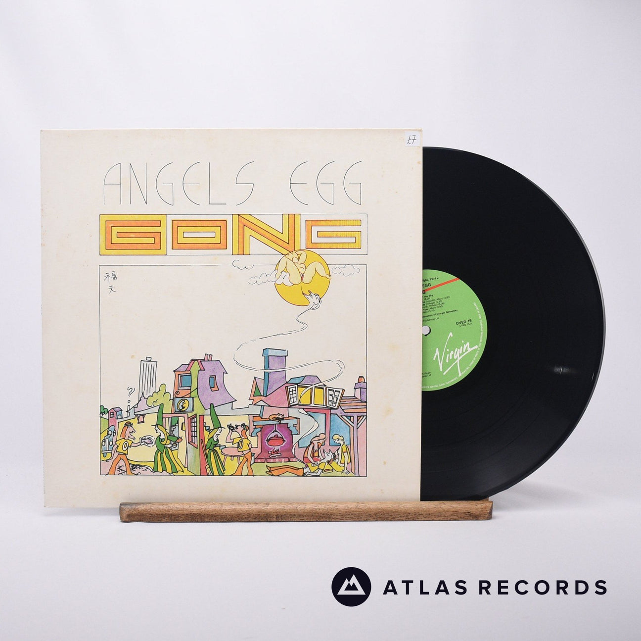 Gong Angel's Egg LP Vinyl Record - Front Cover & Record