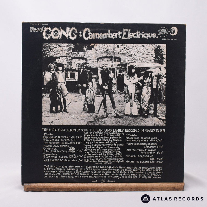 Gong - Camembert Electrique - Reissue A-1 B-1 LP Vinyl Record - VG+/VG+