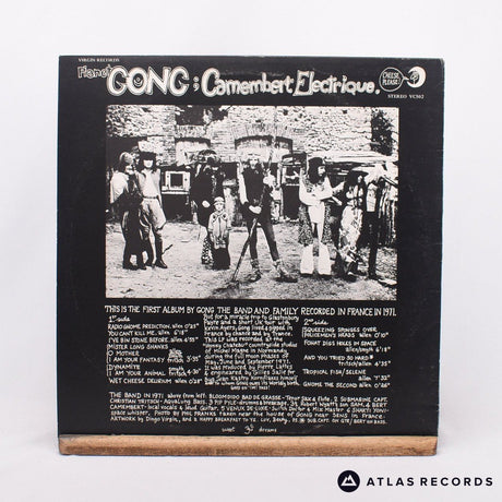 Gong - Camembert Electrique - Reissue Stereo LP Vinyl Record - VG+/EX