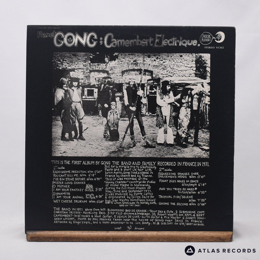 Gong - Camembert Electrique - Reissue LP Vinyl Record - EX/NM