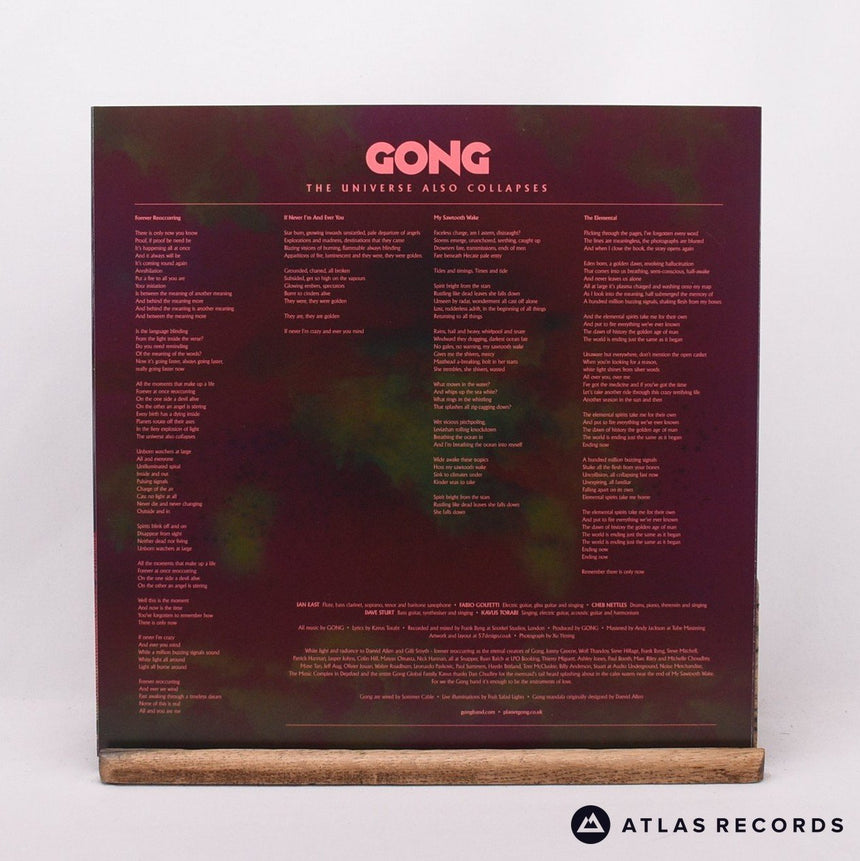 Gong - The Universe Also Collapses - 180G Insert LP Vinyl Record - NM/NM