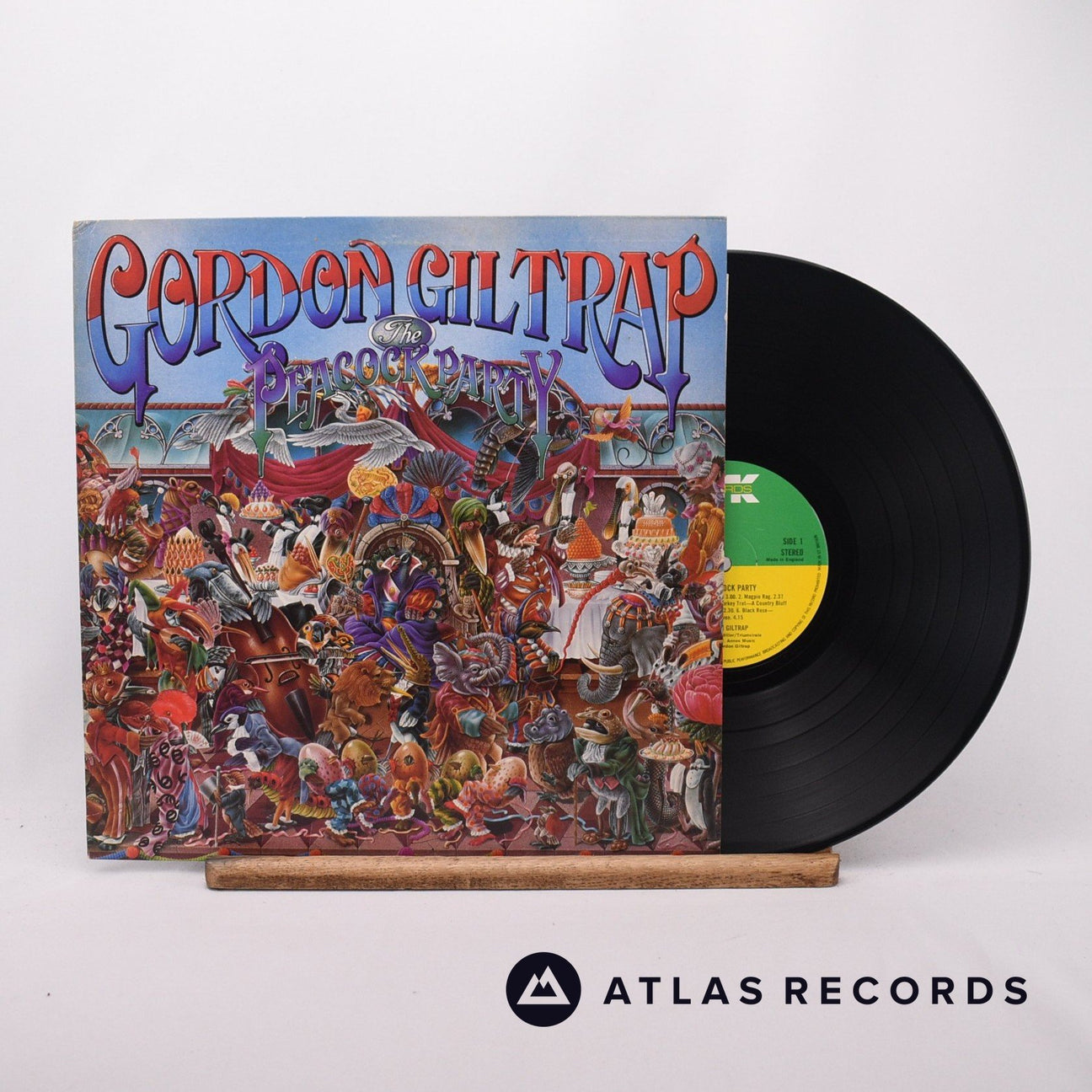 Gordon Giltrap The Peacock Party LP Vinyl Record - Front Cover & Record