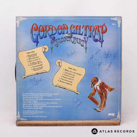Gordon Giltrap - The Peacock Party - Signed LP Vinyl Record - EX/EX