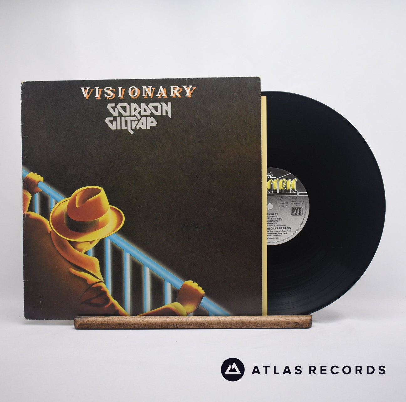 Gordon Giltrap Visionary LP Vinyl Record - Front Cover & Record