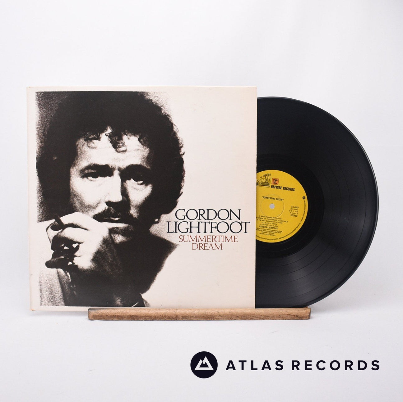 Gordon Lightfoot Summertime Dream LP Vinyl Record - Front Cover & Record