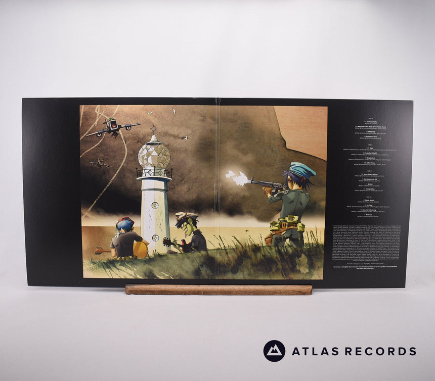 Gorillaz - Plastic Beach - 180G Reissue Gatefold 2 x LP Vinyl Record - EX/EX