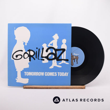 Gorillaz Tomorrow Comes Today 12" Vinyl Record - Front Cover & Record