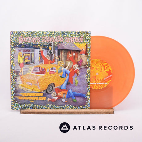 Gorky's Zygotic Mynci Amber Gambler EP 10" Vinyl Record - Front Cover & Record