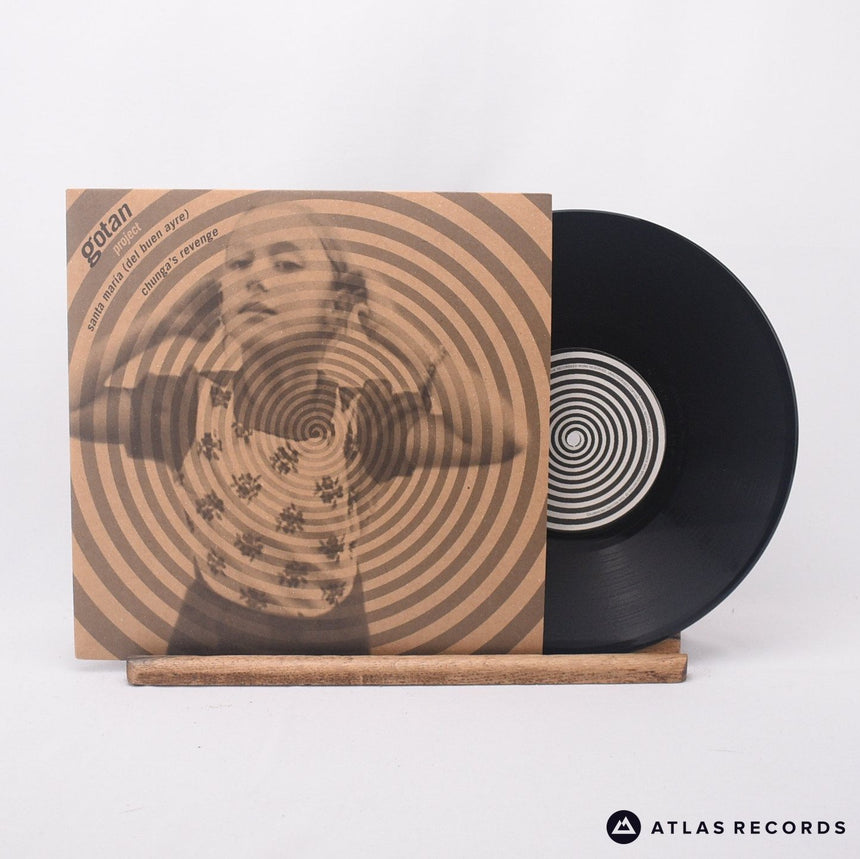 Gotan Project Santa María 10" Vinyl Record - Front Cover & Record