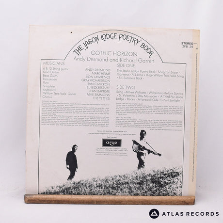 Gothic Horizon - The Jason Lodge Poetry Book - 1W 1W LP Vinyl Record - VG+/VG+