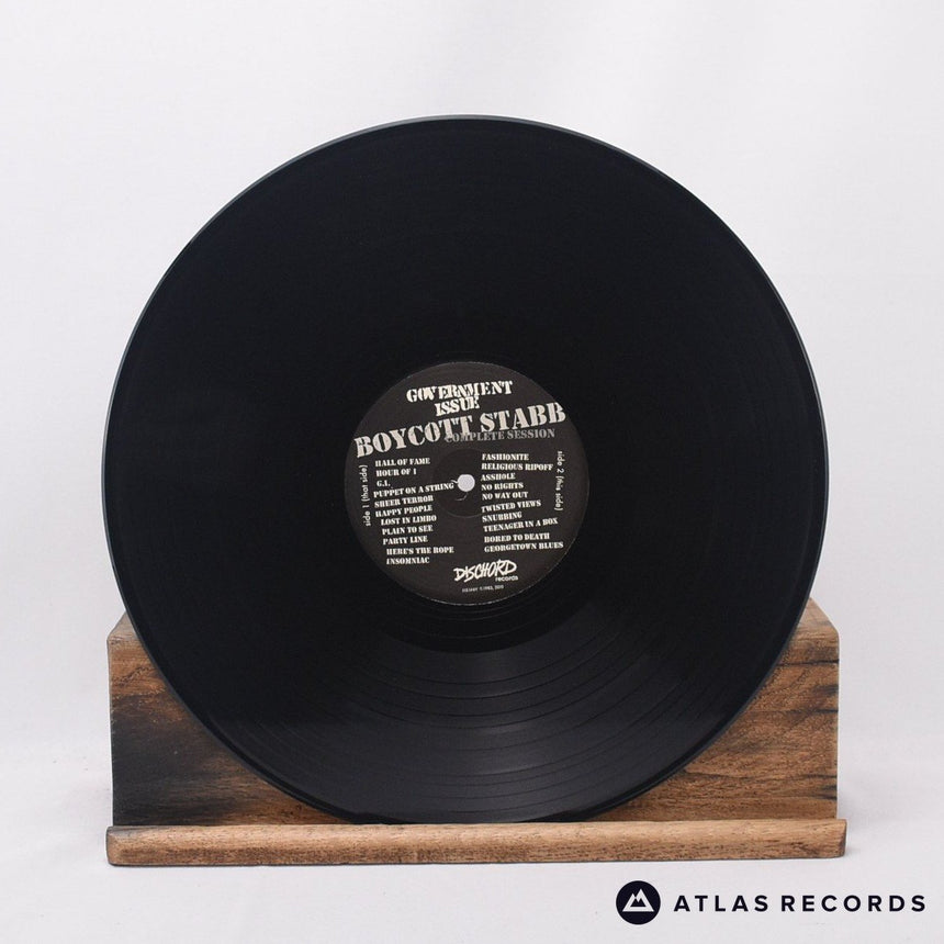 Government Issue - Boycott Stabb Complete Session - LP Vinyl Record - NM/NM